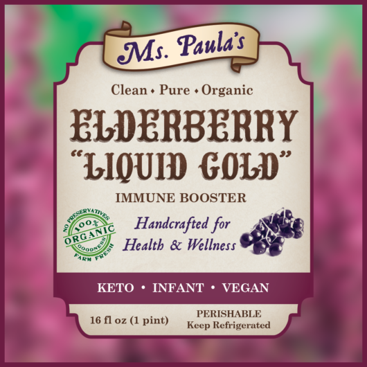 Vegan Elderberry Liquid Gold