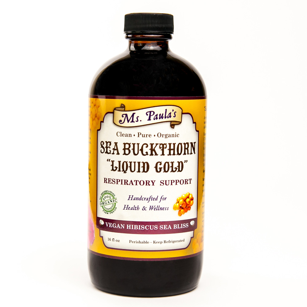 Vegan Sea Buckthorn Elderberry Liquid Gold